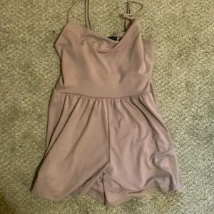 Medium taupe romper